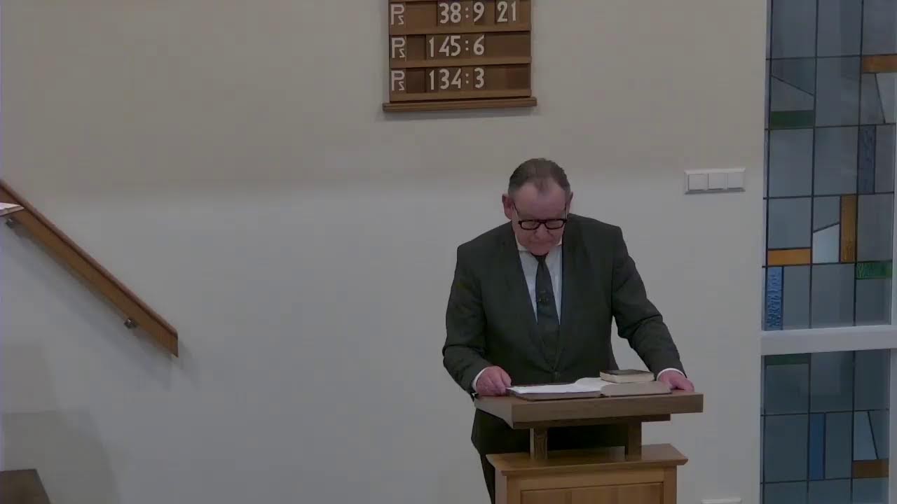Kerkdienst D.V. woensdag 18 maart 2026 (biddag) ds. H. van der Heiden
