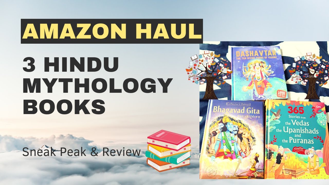 Amazon Haul — 3 книги по индуистской мифологии: Бхагавад-гита, Дашаватар, Упанашиды, Пураны — Mom...