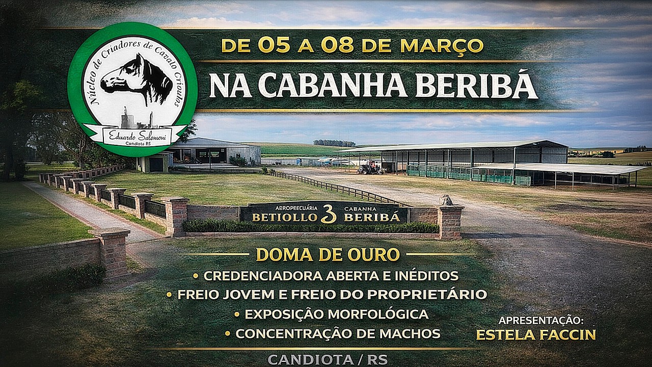 🔴AO VIVO | Mangueira Machos e Fêmeas Freio de Ouro, Freio Jovem e Proprieário | Cabanha Beribá