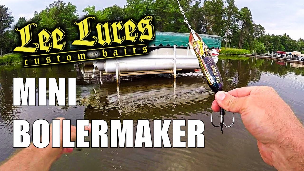 Lee Lures Mini Boilermaker Bucktail - Новая приманка для щуки!