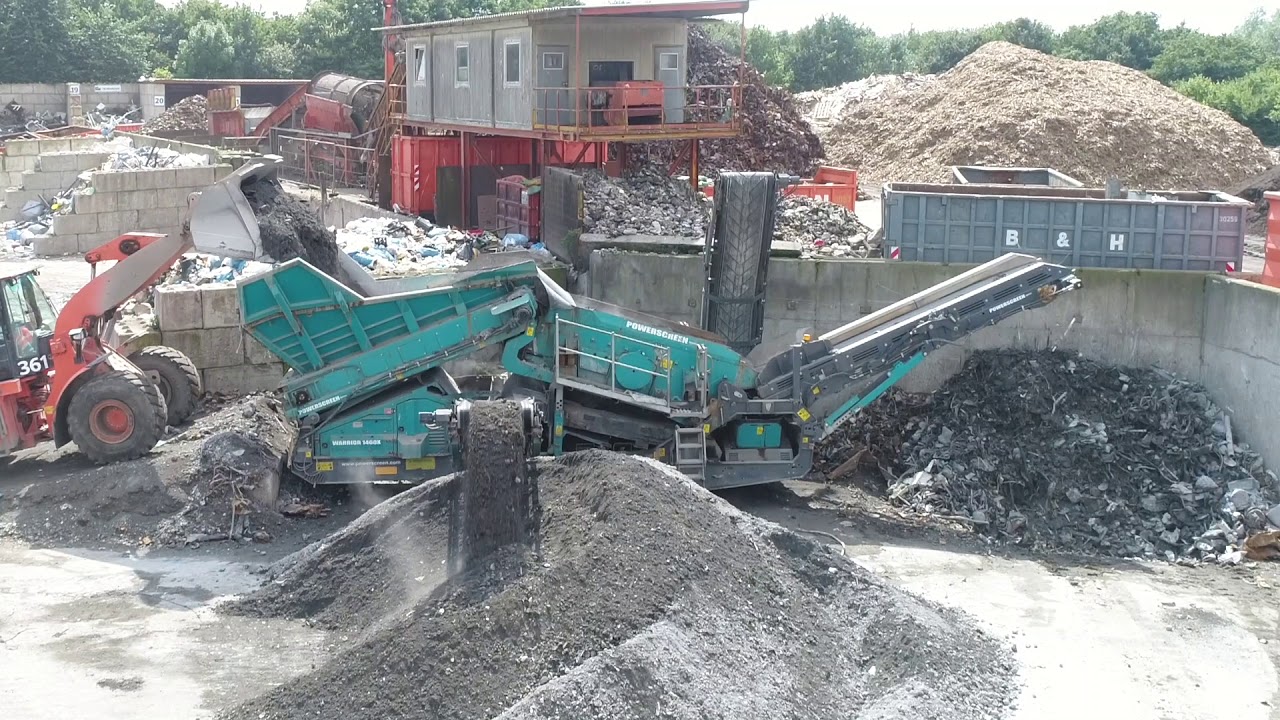Powerscreen Warrior 1400X - diverse Siebeinsätze