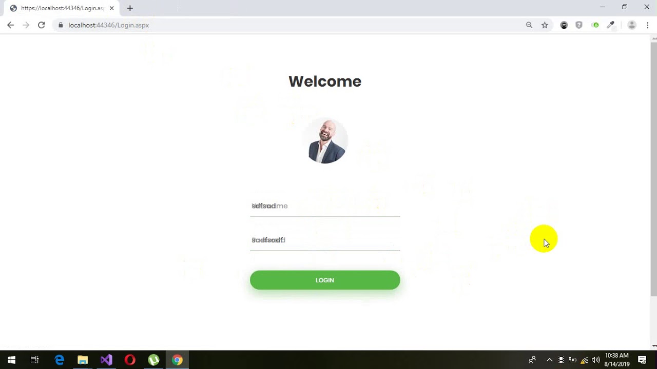 10.Login and Logout with Master Page in ASP.net 2019