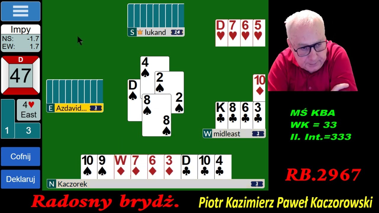 Radosny Brydż RB.2967