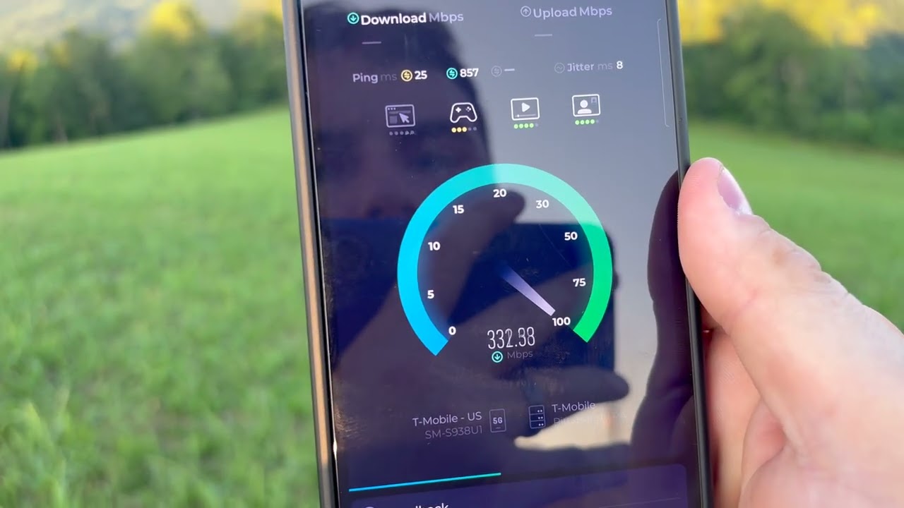 SPEEDTESTING - US Cellular Site Core WV Speedtesting AT&T Verizon T-Mobile and US Cellular