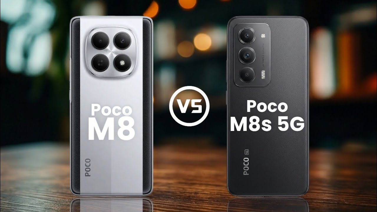 Poco M8 VS Poco M8s 5G ⚡ mobile comparision #poco #review 