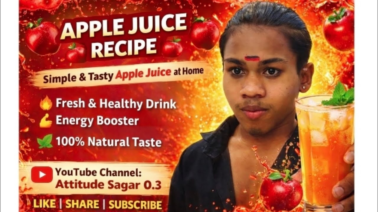 Apple juice 🍏🥤.... ATTITUDE SAGAR 0.3..#10kviews complete ✅🌎 vairal video like comment share support