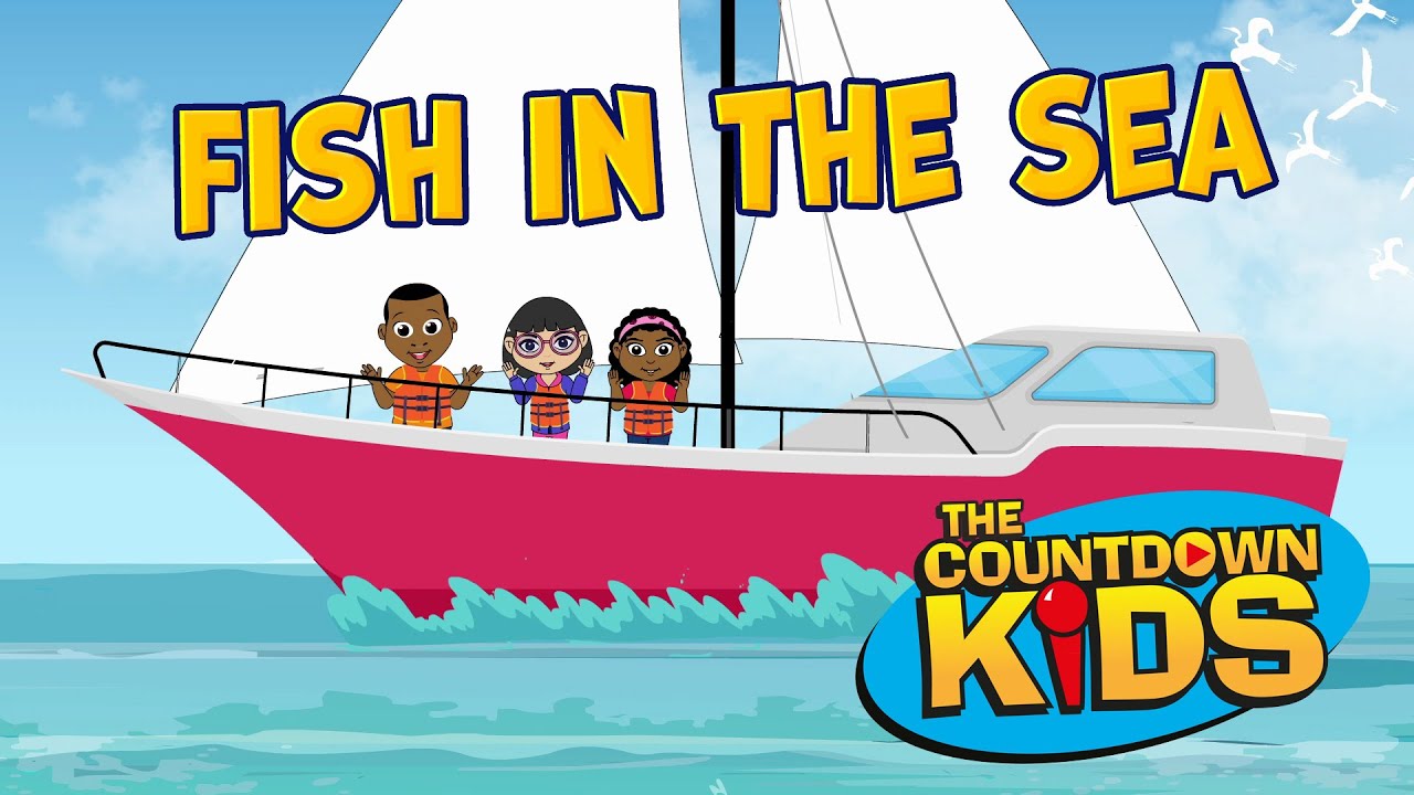 Fish In The Sea - The Countdown Kids | Kids Songs & Nursery Rhymes | Lyrics Video