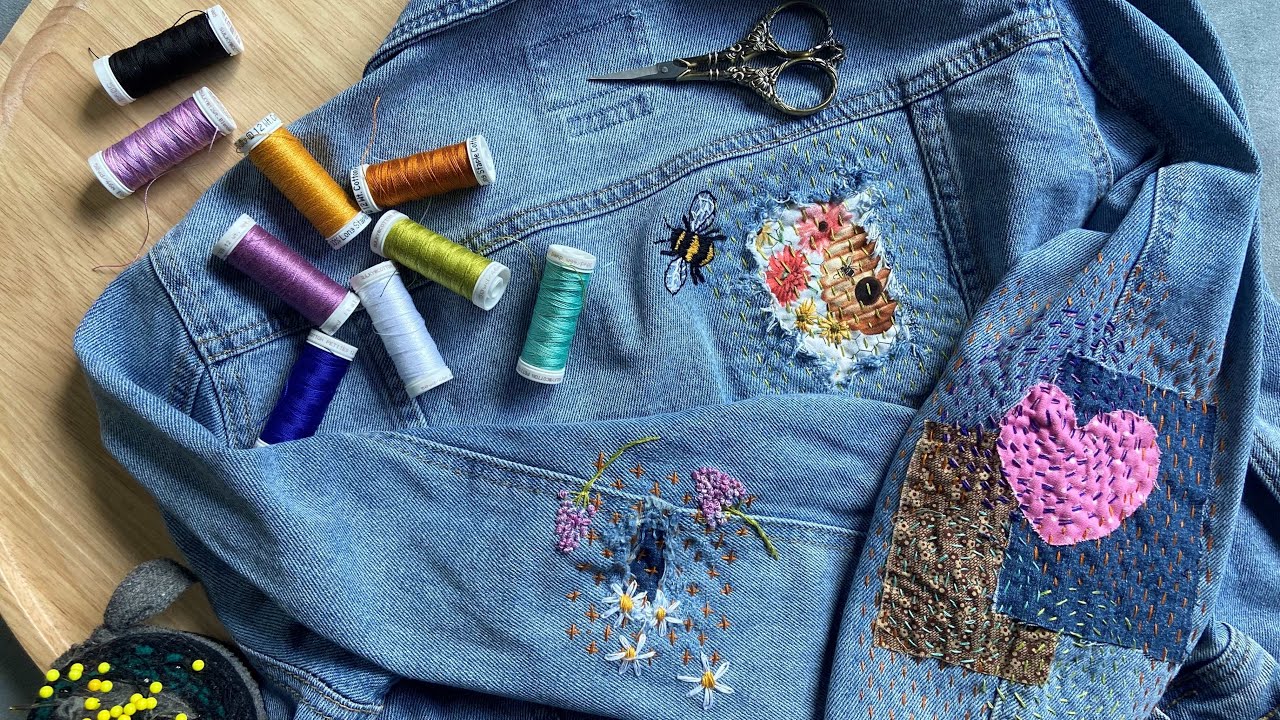 Visible Mending: Patching and Embroidery