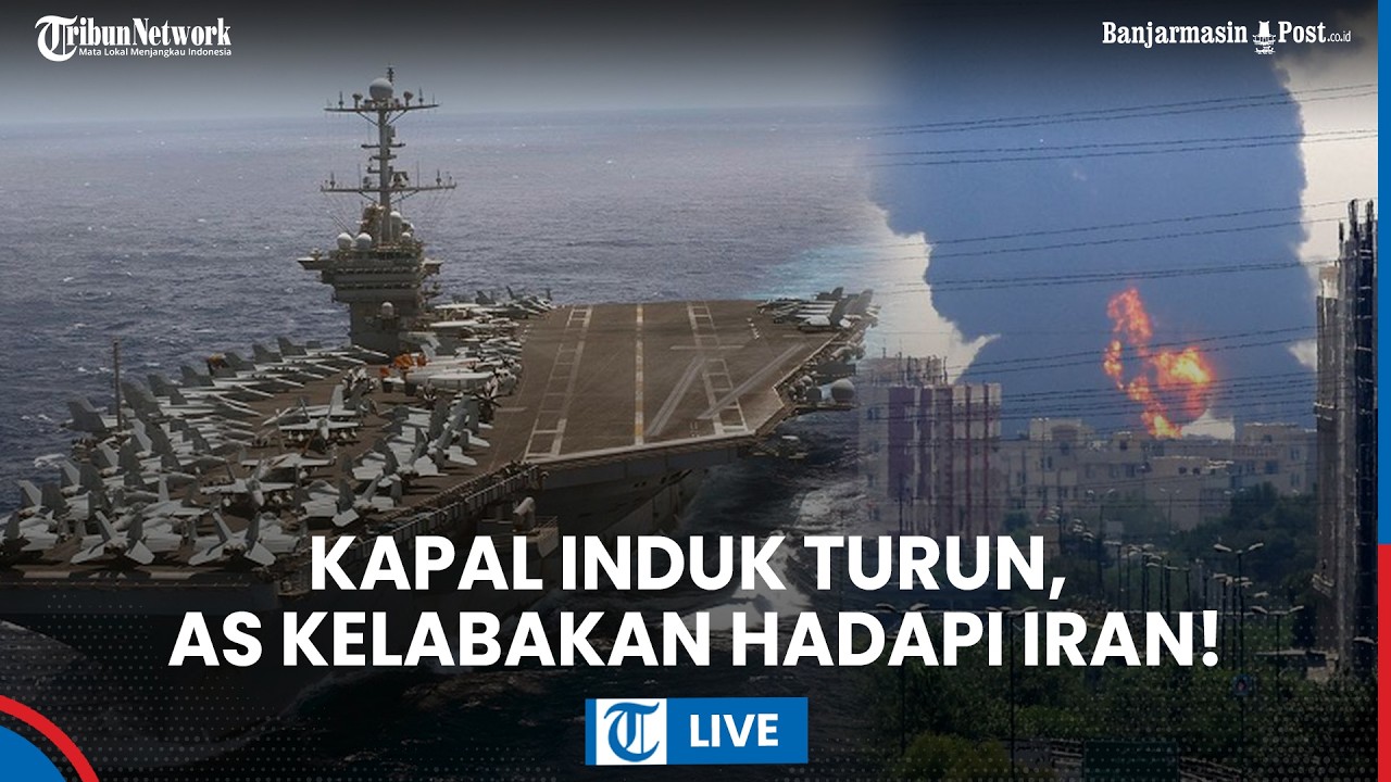 LIVE: Perang Iran & AS: China Bentengi Selat Hormuz, AS Terpojok Gudang Kimia Terbesar Dibom Iran