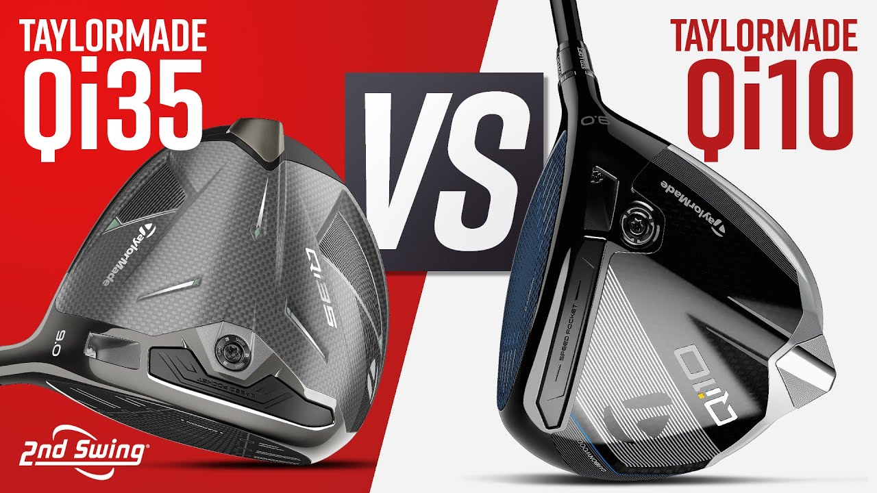 TAYLORMADE Qi35 против TAYLORMADE Qi10 | Сравнение драйверов TaylorMade
