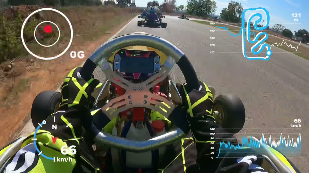 Salida lanzada Karting Villafranca