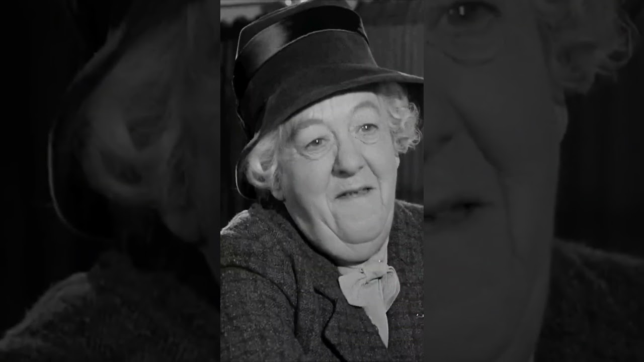 Miss Marple Saga Zitate  ✅ 1961-64 Margaret Rutherford Detektiv Mord l Totschlag KinoHit FilmHit ❤️