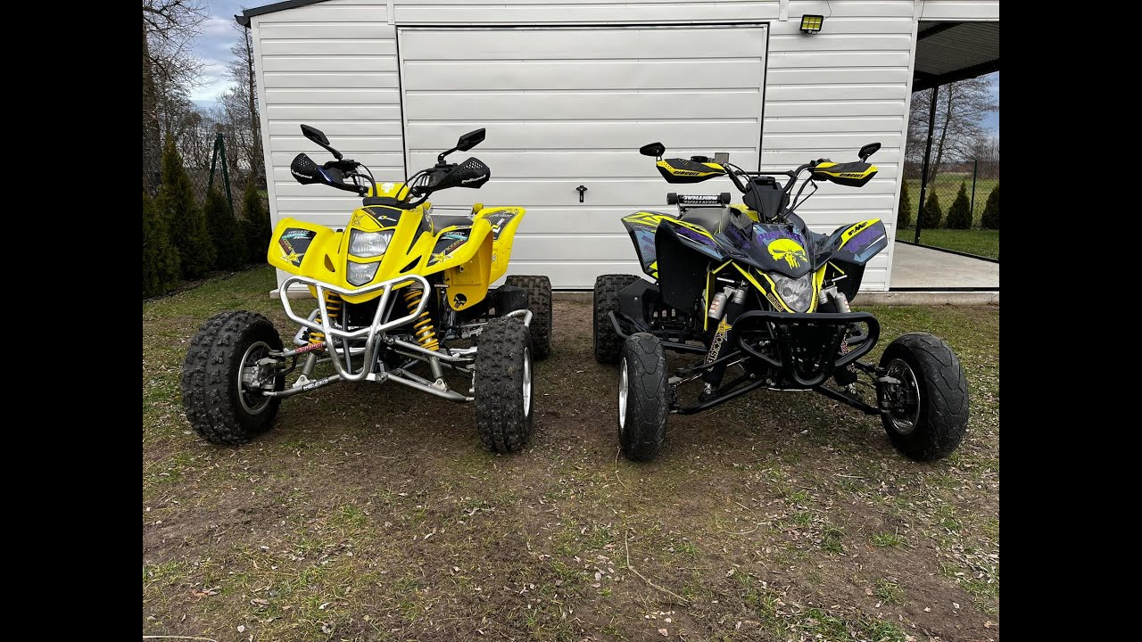 SUZUKI LTZ 400 2004 vs 2009  przedlift vs polift