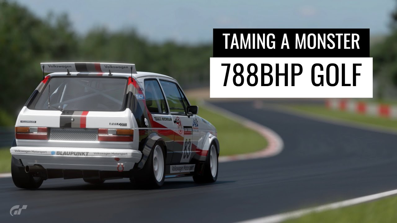 Gran Turismo 7 - Taming A Monster - VW Golf Quattro Swap