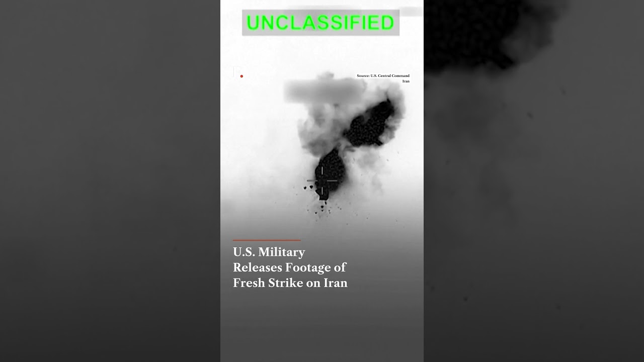 US Military Releases Footage of Fresh Strike on Iran | Firstpost News | N18G
