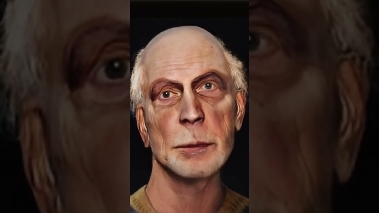 Ramses II. Facial reconstruction based on the pharaoh's mummy. #neuralnetwork #animated #shorts