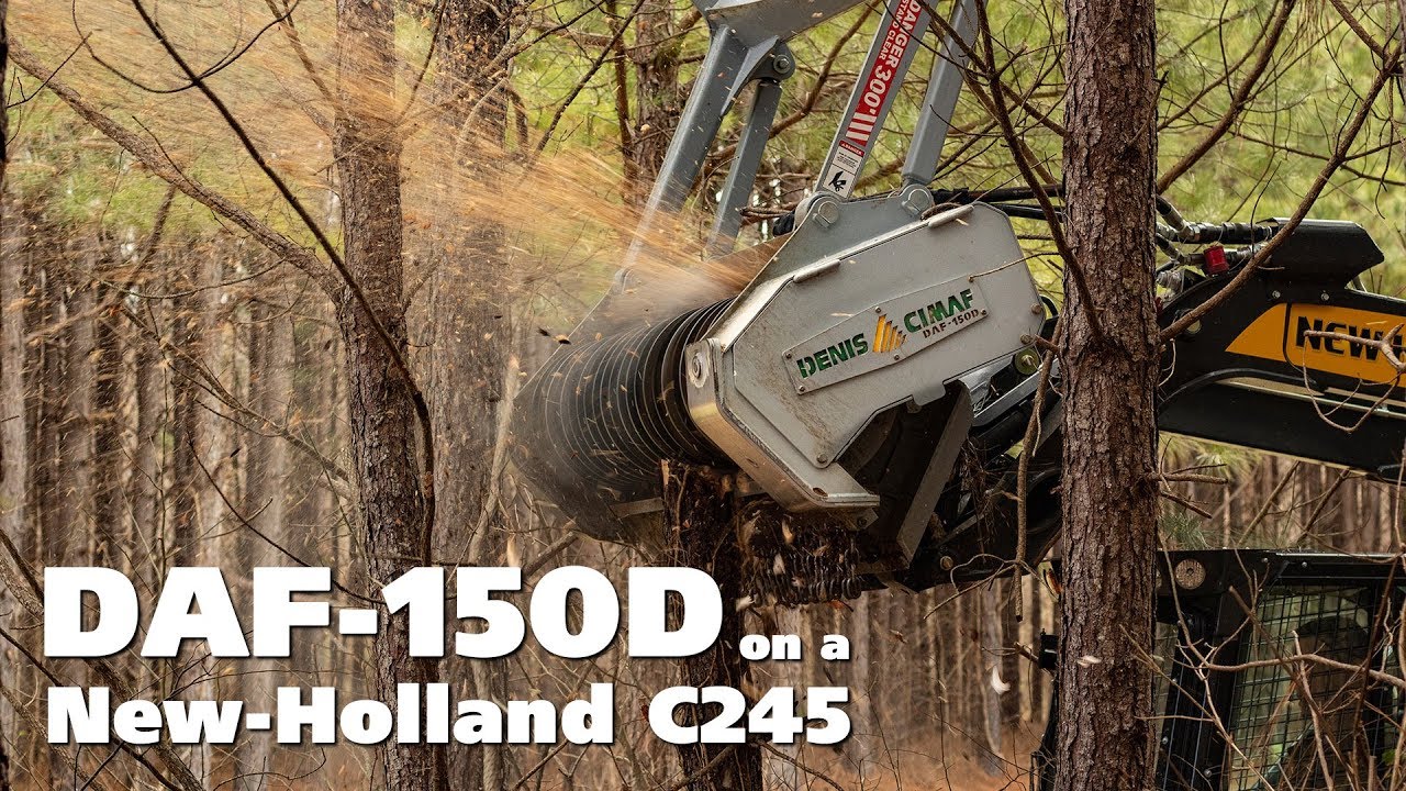 DAF-150D on a New-Holland C245 - DENIS CIMAF inc.