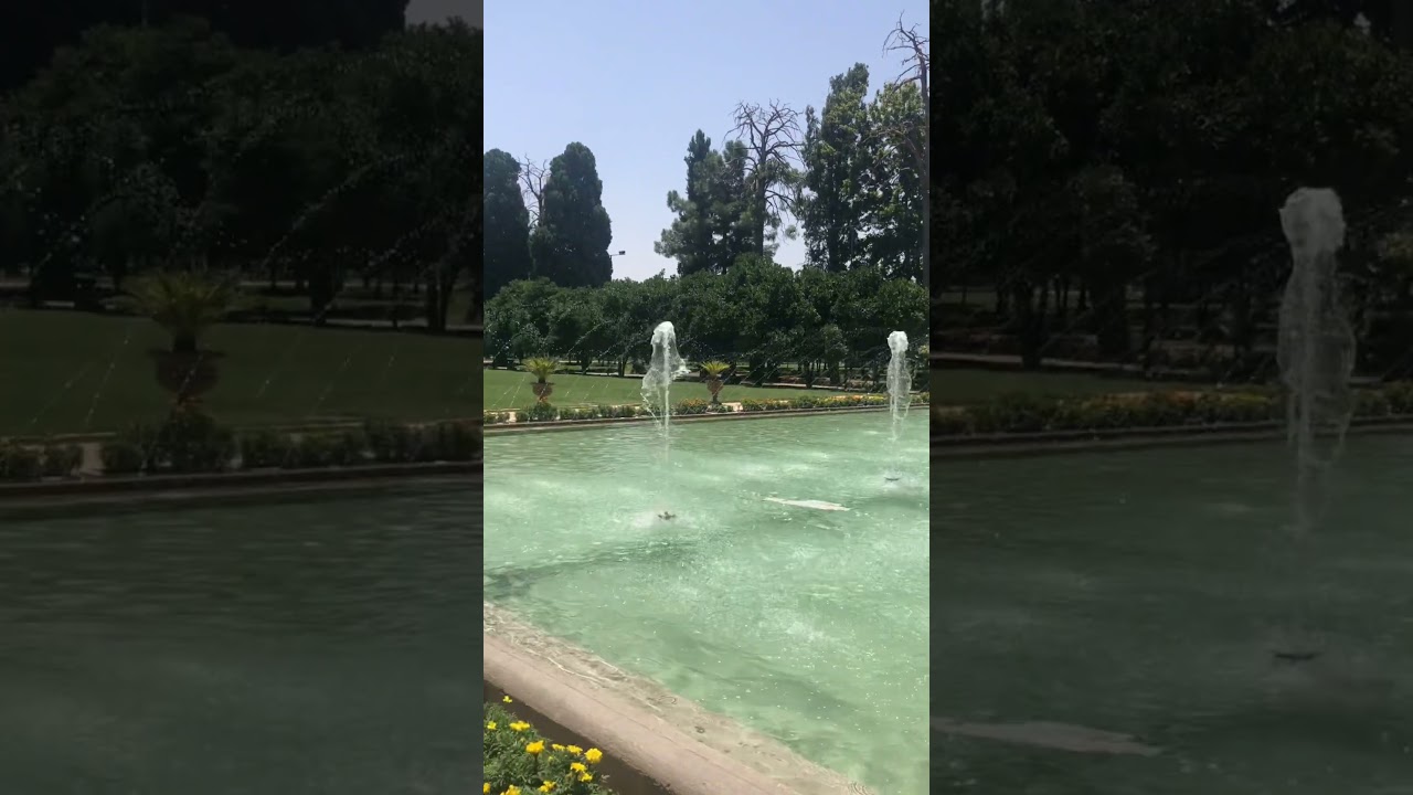 Eram garden in Shiraz ( one of the most beautiful city for tourists to visit in Iran) #walkwithme