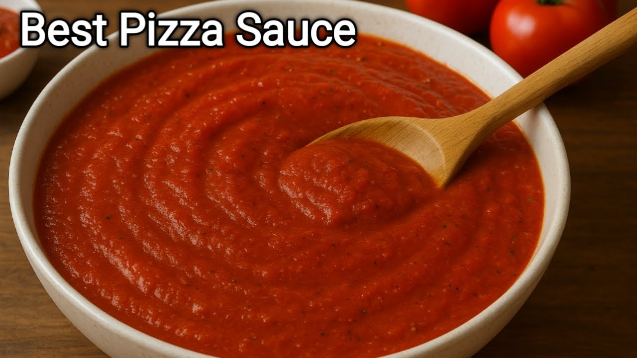 Easy Pizza Sauce Recipe | Homemade Pizza Sauce Recipe