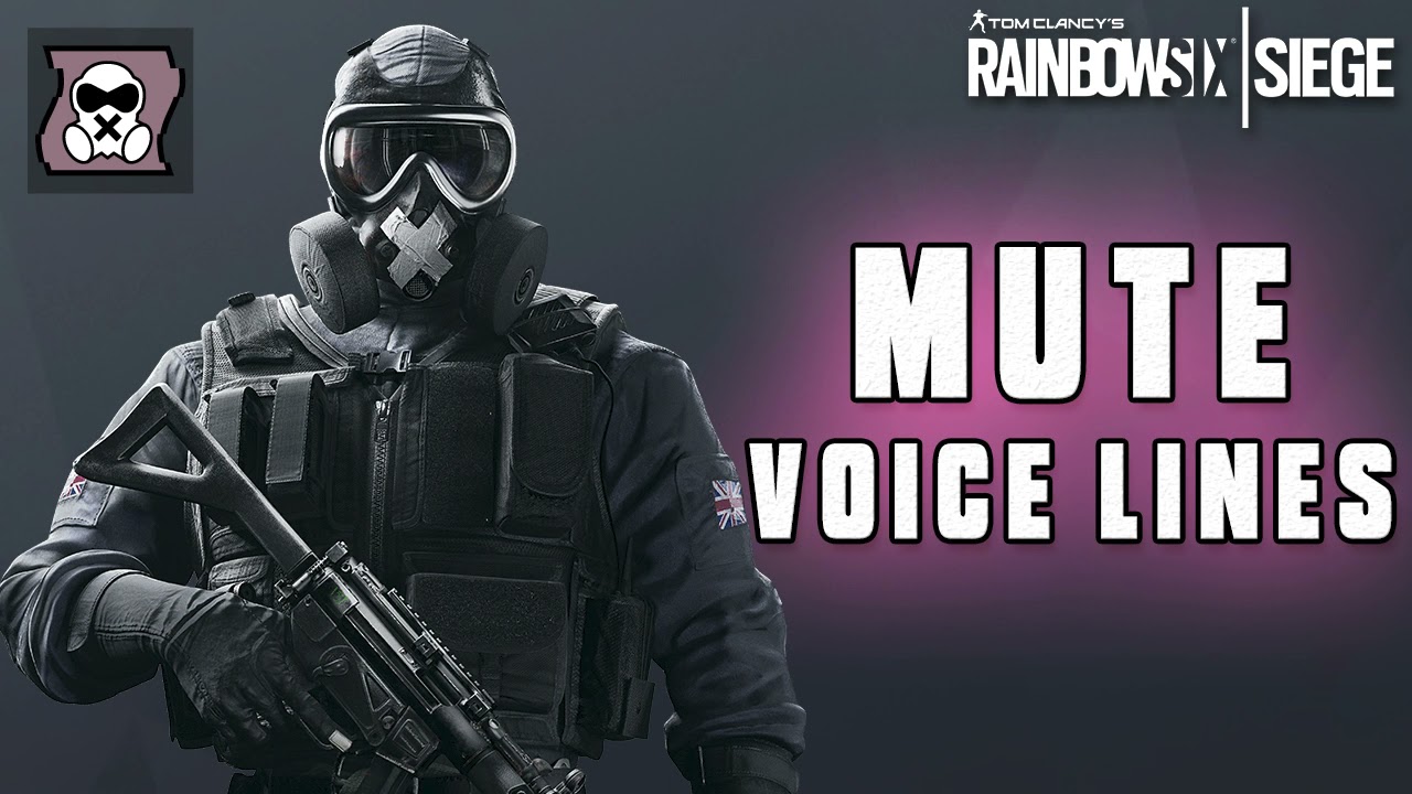 Tom Clancy's Rainbow Six Siege: Отключение голосовых фраз