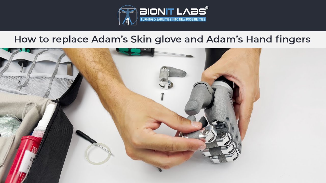How to replace Adam&rsquo;s Skin glove and Adam&rsquo;s Hand fingers