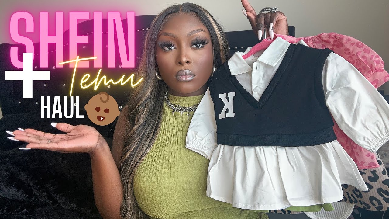 Shein + Temu Baby Clothes Haul | Affordable Baby Girl Clothes!