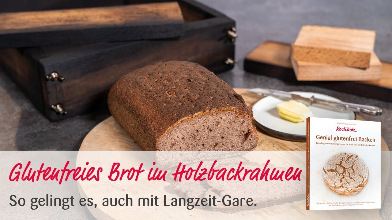 Anleitung zum Backen im Holzbackrahmen mit Langzeitgare