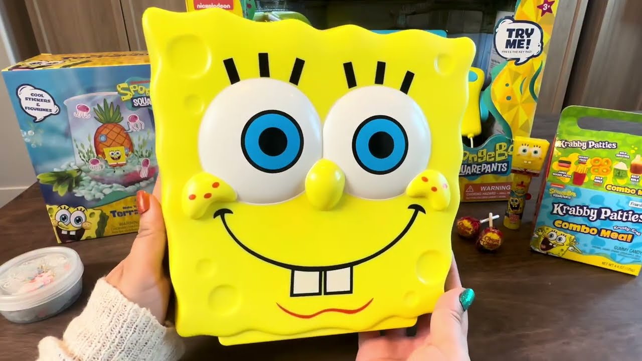 Unboxing SpongeBob Squarepants ASMR 