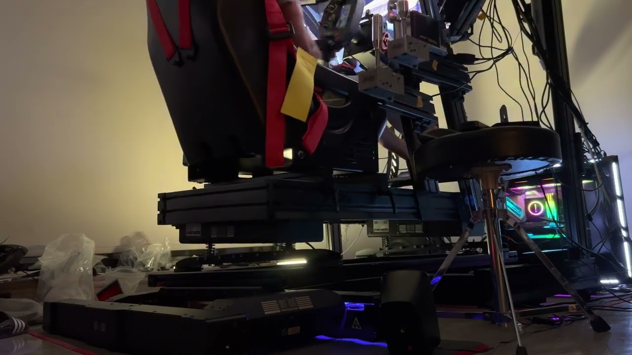 Next Level Racing NLR Motion Plus front and rear along with Traction Plus 5DOF Setup