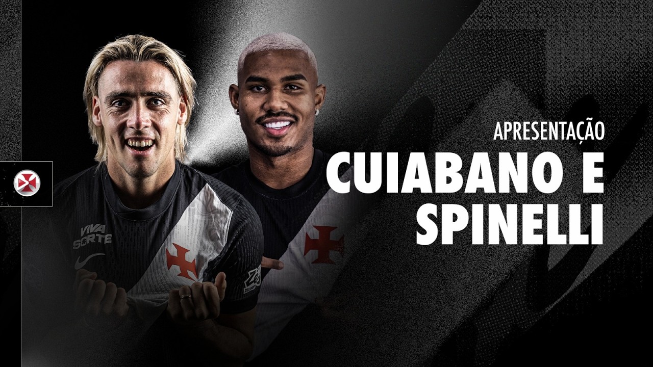 AO VIVO | APRESENTAÇÃO CUIABANO E SPINELLI | VASCOTV