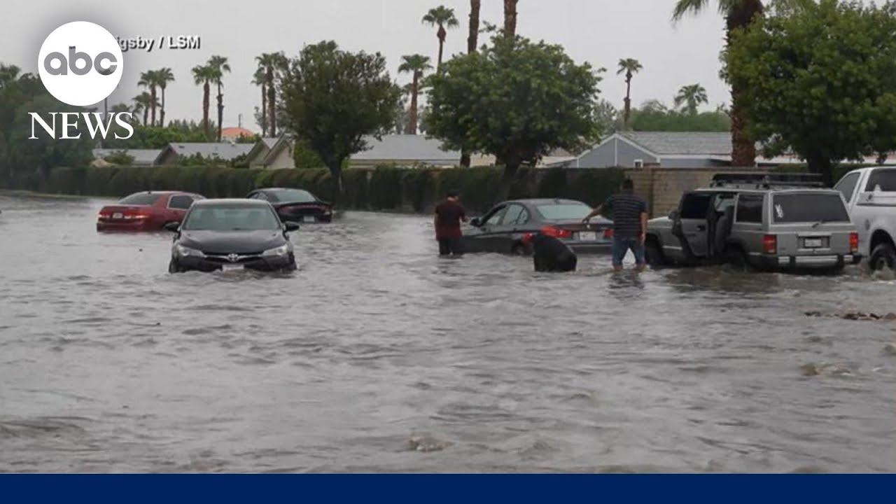 Hurricane Hilary continues to slam West Coast | ABCNL