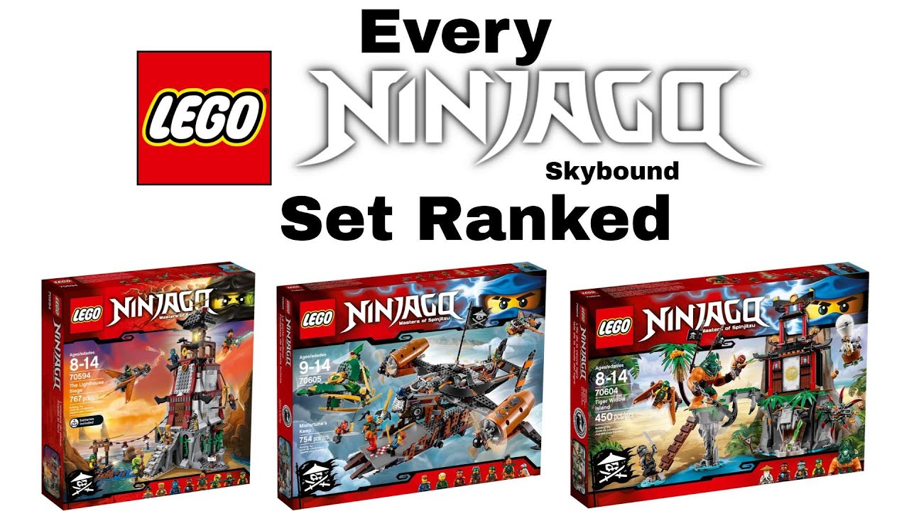 Every LEGO Ninjago Skybound (2016) Set Ranked