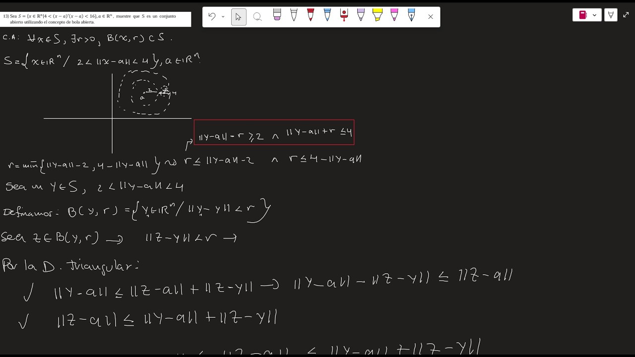 Ejercicio de Topología en R^n