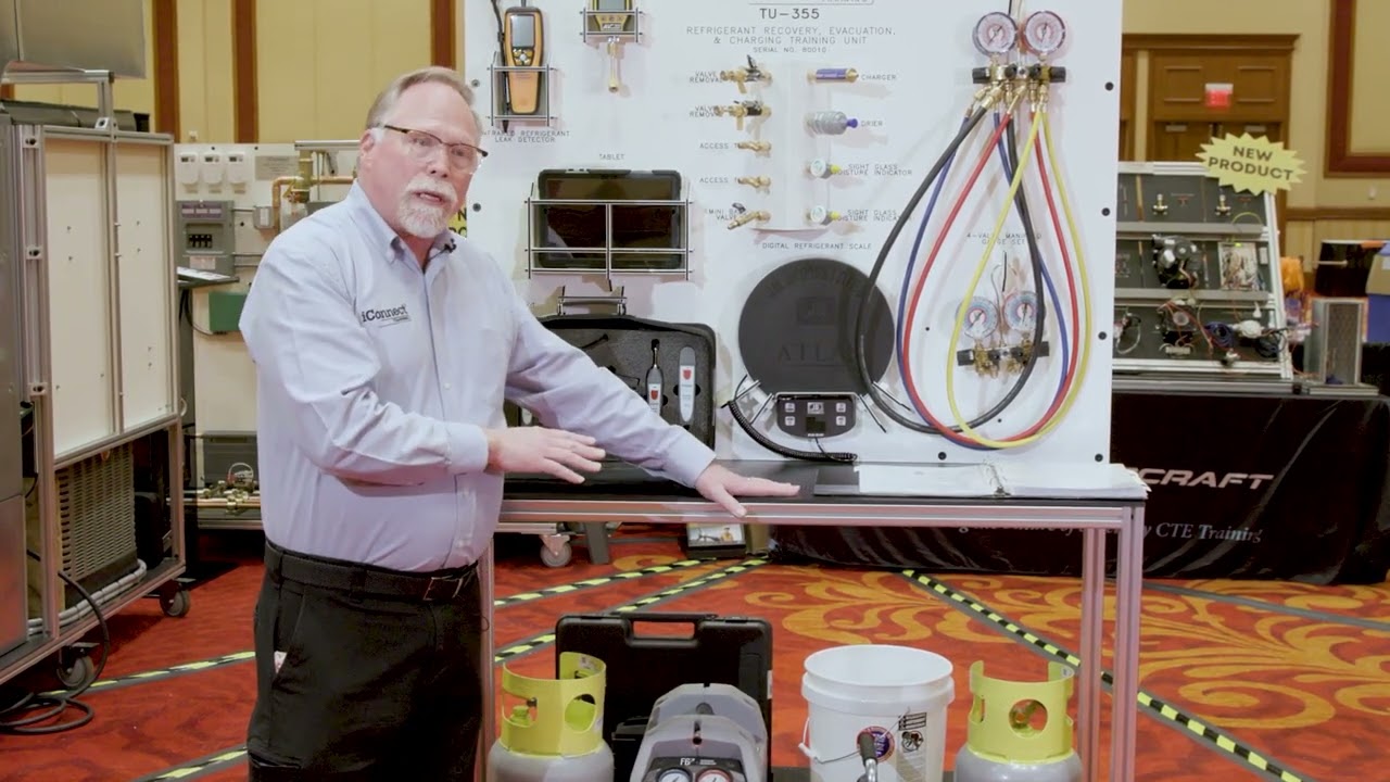 Complete HVAC Training with the TU-355 Recovery, Evacuation, and Charging Unit | iConnect Training