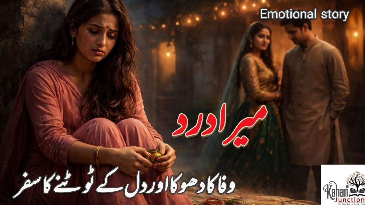 Mera Dard l wafa ka dhokha aur Dil ke tutane ka Safar l Urdu khani l khani junction by Amna 