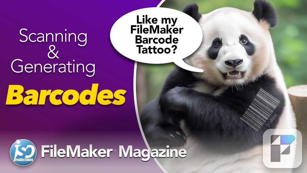 Complete Barcode Scanning & Generation in FileMaker