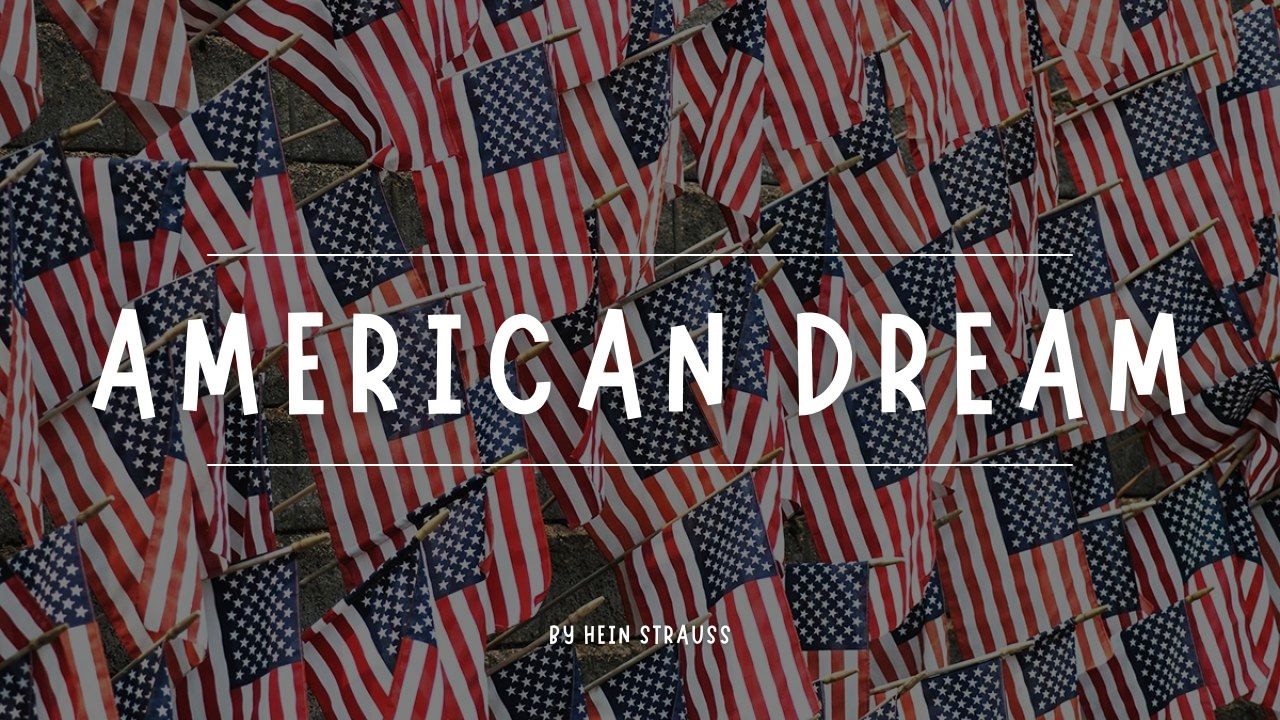The American Dream - LYRIC Video