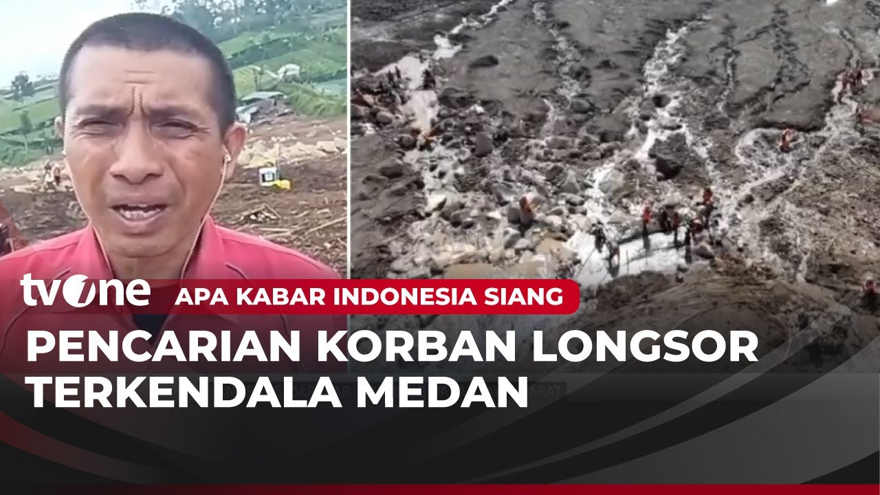 Lima Alat Berat Dikerahkan Untuk Proses Pencarian Korban Longsor Cisarua | AKIS tvOne