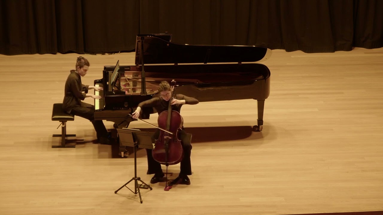 Walton Cello Concerto: I. Moderato | Edurne Gómez & Alba Herráiz