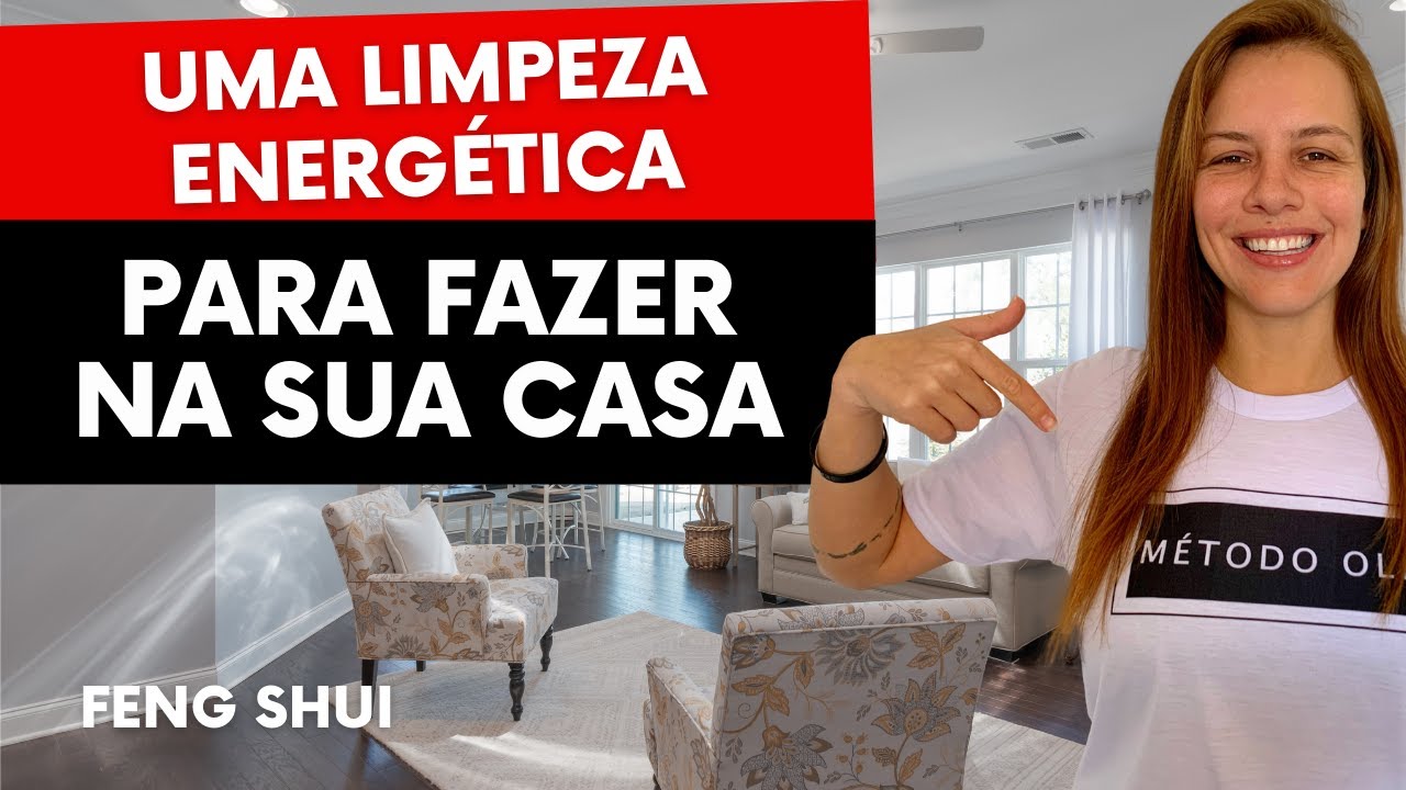 Uma limpeza energética para fazer na sua casa