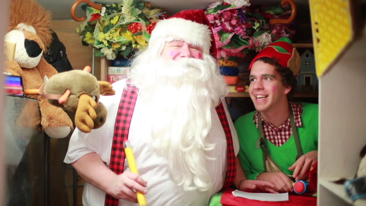 Santa in his Workshop