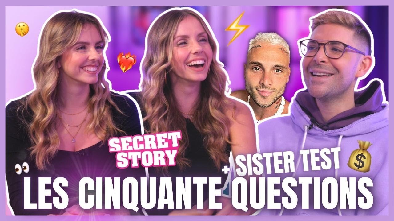 50 QUESTIONS &agrave; ANA&Iuml;S & MANON : BASTOS & fant@sme, Drame de vie, On signe ni chez SHAUNA ni WE EVENTS