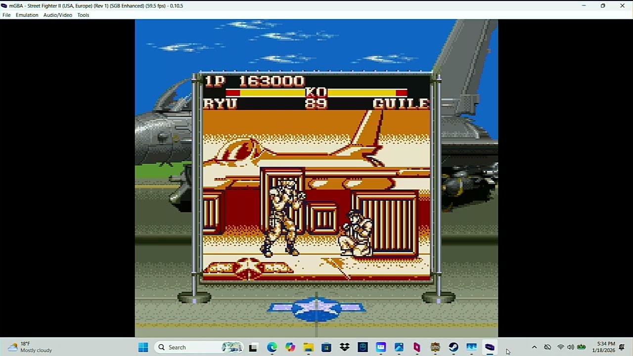 Street Fighter History The Handhelds (Street Fighter 2 Gameboy )