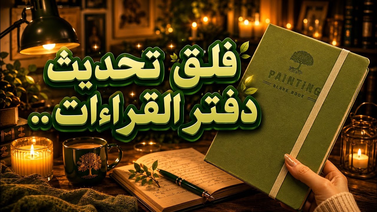 فلوق تحديث  دفتر القراءة .. دقيقة 10:13 💀