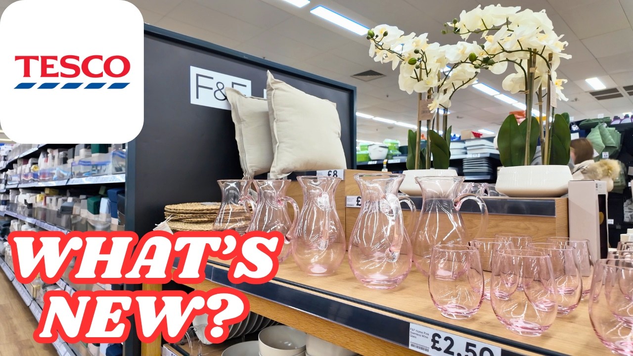 What's New in Tesco Home - New Arrivals - 24 March 2026