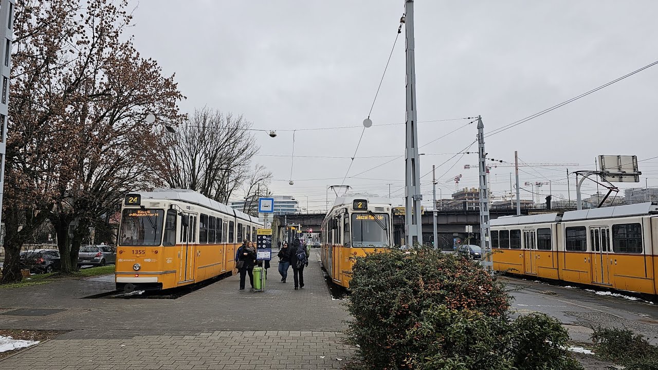 2023 12 10 14:35:00 Villamos No.2 Jászai Mari tér ~ Közvágóhíd H