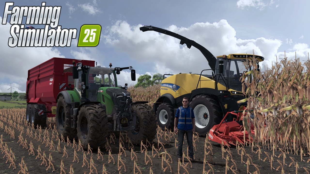 REALISTISCHE GRAPHICS EN MAIS HAKSELEN!? - Farming Simulator 25