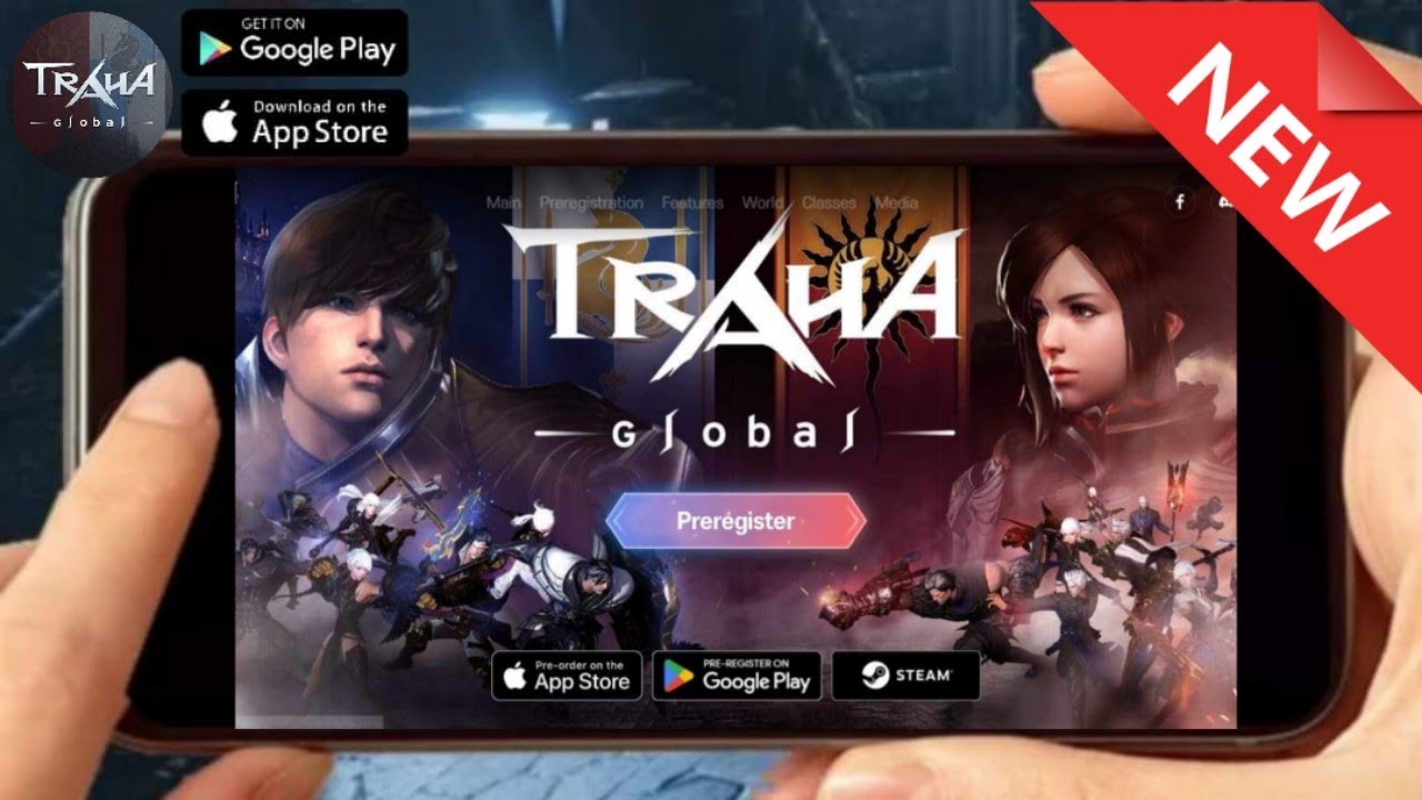TRAHA GLOBAL (PRE-REGISTER) 2022 Upcoming Online Openworld MMORPG Mobile/PC Official-Site +Trailer