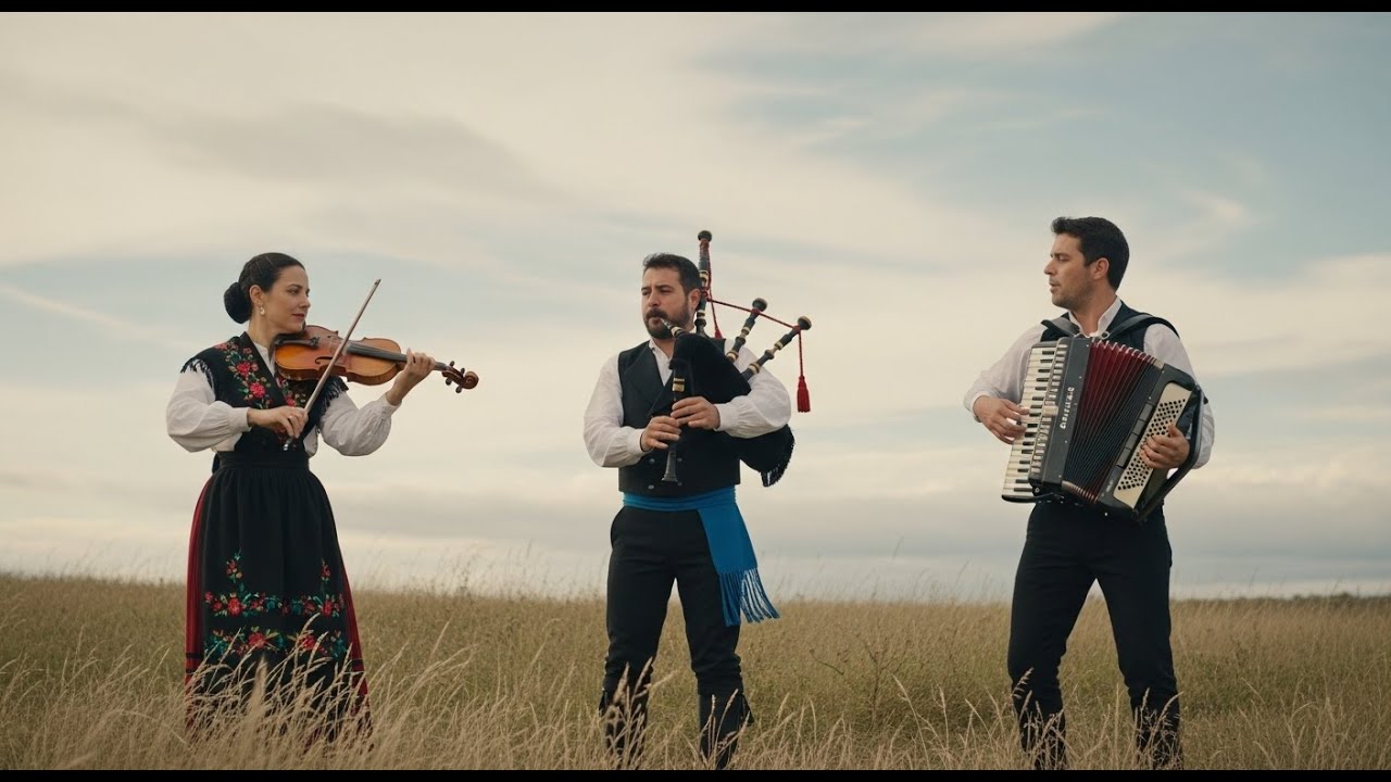 Horizon Prairie Light | Ancient Sounds of Galicia with Violin and Drum