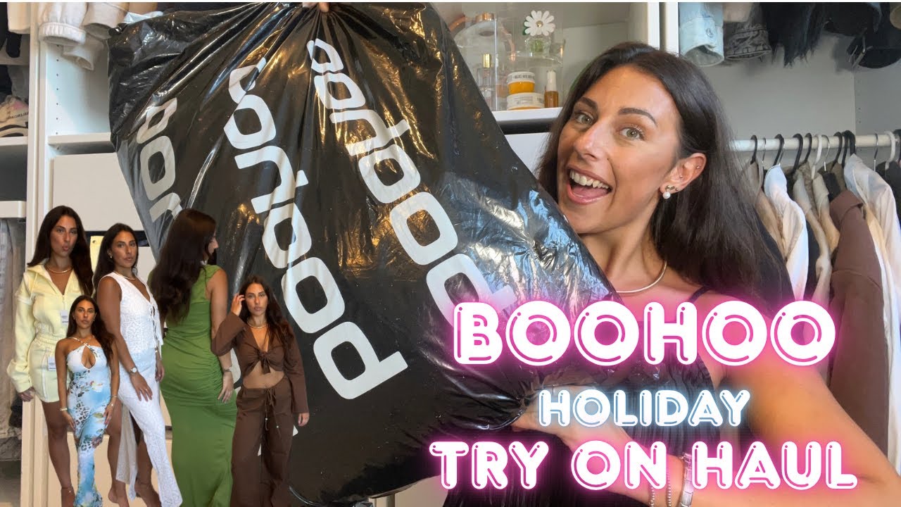 BOOHOO HOLIDAY CLOTHING TRY ON HAUL! | WITH DISCOUNT!